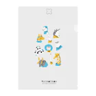 landのAnimalman(ラフVer.) Clear File Folder