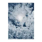 いつかの景色のBlue Moon Sky Clear File Folder