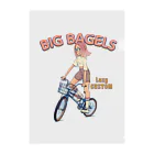 nidan-illustrationの"big bagels" Clear File Folder