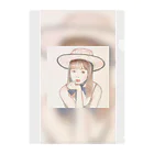 mie's artshoopの夏の少女 Clear File Folder