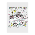 shop あこ猫犬屋のお風呂で遊ぼ Clear File Folder