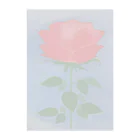 真宮みれい🐇🥀の襖に描いた花 クリアファイル
