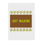 フォーヴァのJUST WALKING クリアファイル