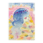 SHOP 琥珀糖のまみの水彩画『恋する』2 クリアファイル