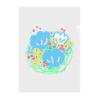 Miku Kafuu Artsの【お花を🌼🌷🌿咲かそう】シリーズ Clear File Folder