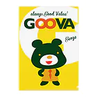 やまんか商店のGOOVAふれんず（ジョージ） クリアファイル