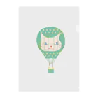 ..lineのネコキキュウ Clear File Folder