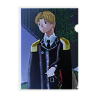 Shionの金髪軍服のオリキャラ(クリアファイル) Clear File Folder