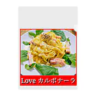 39SのLove カルボナーラ Clear File Folder