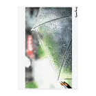 Sonna Kanjiのグッズの雨上がりの傘 Clear File Folder