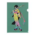 朝際イコ/ ICO ASAGIWAの刃 Clear File Folder