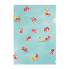 つなサポSHOPのやの犬ぷかぷか Clear File Folder