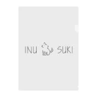 ６畳エアラインのINU SUKI Clear File Folder