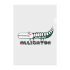alligator_artのスケスケ鰐 Clear File Folder