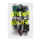 YANOのお店のNO  KENDO，NO LIFE くん Clear File Folder