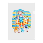 にちしょっぷのぶくぶくリゾート Clear File Folder