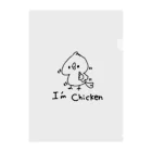 INOSTUDIOのI am chicken クリアファイル