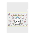 チビもふSHOPのチビもふグッズ Clear File Folder