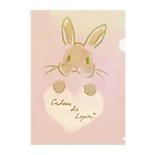 Cadeau de LapinのCadeau de Lapin クリアファイル