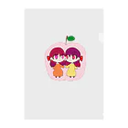 えりんグッズの双子りんご姫 クリアファイル