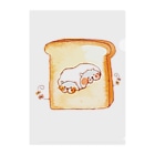 nikokoのデカパンチュウ(食パン) Clear File Folder