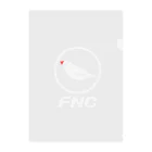 marketUのフィンチ航空ロゴ クリアファイル