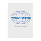 WAWAN FOREVERのわわんForever Clear File Folder