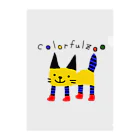 corocororinのcolorfulzoo  クリアファイル