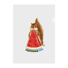 Delirious studioのFRUITPUNCH ADM_watermelon Clear File Folder