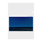 AIのセカイの夕ぐれの海-ワタシのケシキ- Clear File Folder