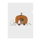 ぱくぱく村ふるさと納税のぱくぱく村のハロウィン Clear File Folder