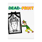 フルーツおじさんとっしーオリジナルグッズストアのDEAD or FRUIT Clear File Folder