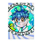 毒夢工房のバスルームの人魚くん Clear File Folder