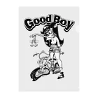 nidan-illustrationの"Good Boy" クリアファイル