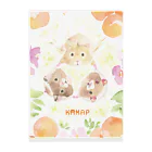 KAMAP ＆ Ricaの【KAMAP】杏トリオ Clear File Folder