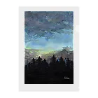 雨音屋の静かな夕べ Clear File Folder