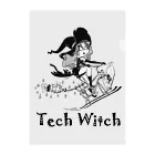 nidan-illustrationの“Tech Witch” Clear File Folder