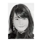 shirokuma775の有村架純の鉛筆画 Clear File Folder