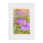 ┈︎ヒイラギ ┈︎のLost in Flowers. Clear File Folder