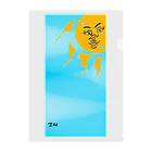 ZEZSHOPの汗っかき太陽 クリアファイル