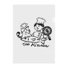 鍛治本ワークショップのThe Kitchen 記念グッズ クリアファイル