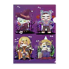 すまんな…出目がデカくて……（決定的成功）の地獄のハロウィンクリアファイル一陣 Clear File Folder