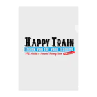 HAPPY TRAIN GOODSのHAPPY TRAIN LOVE クリアファイル