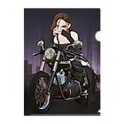 【ホラー専門店】ジルショップのCool woman Clear File Folder