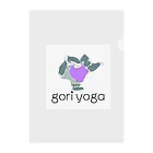 goriyogaのgoriyoga  クリアファイル