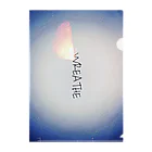 中山綿棒の工房の『WREATHE（EP）』グッズ Clear File Folder