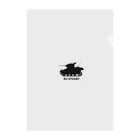 puikkoのM3軽戦車スチュアート（黒） Clear File Folder