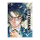 金沢真之介-オットマン-のオットマン表紙 Clear File Folder