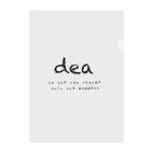 dea official shopのdea official shop Clear File Folder