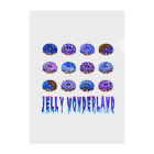 【公式】JELLY WONDERLAND【ショップ】のジェリードーナツ Clear File Folder